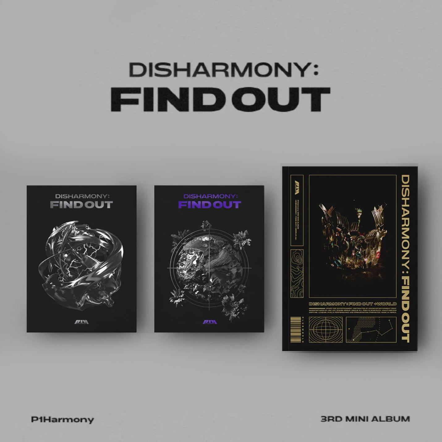 P1HARMONY | 3rd Mini Album | DISHARMONY: FIND OUT