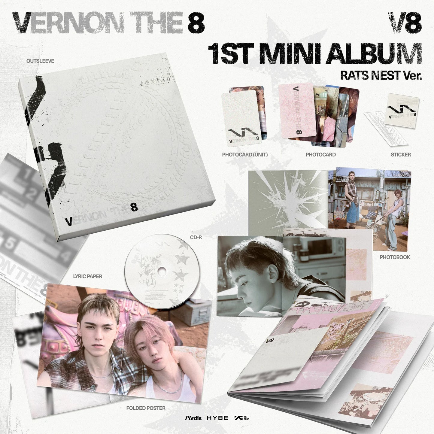Vernon / The 8 (Seventeen) | V8 : 1st Mini Album (Standard Version)