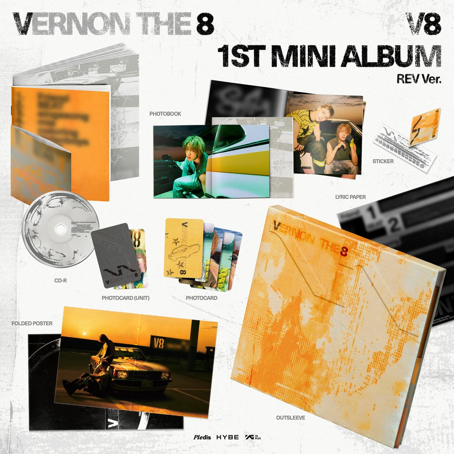 Vernon / The 8 (Seventeen) | V8 : 1st Mini Album (Standard Version)