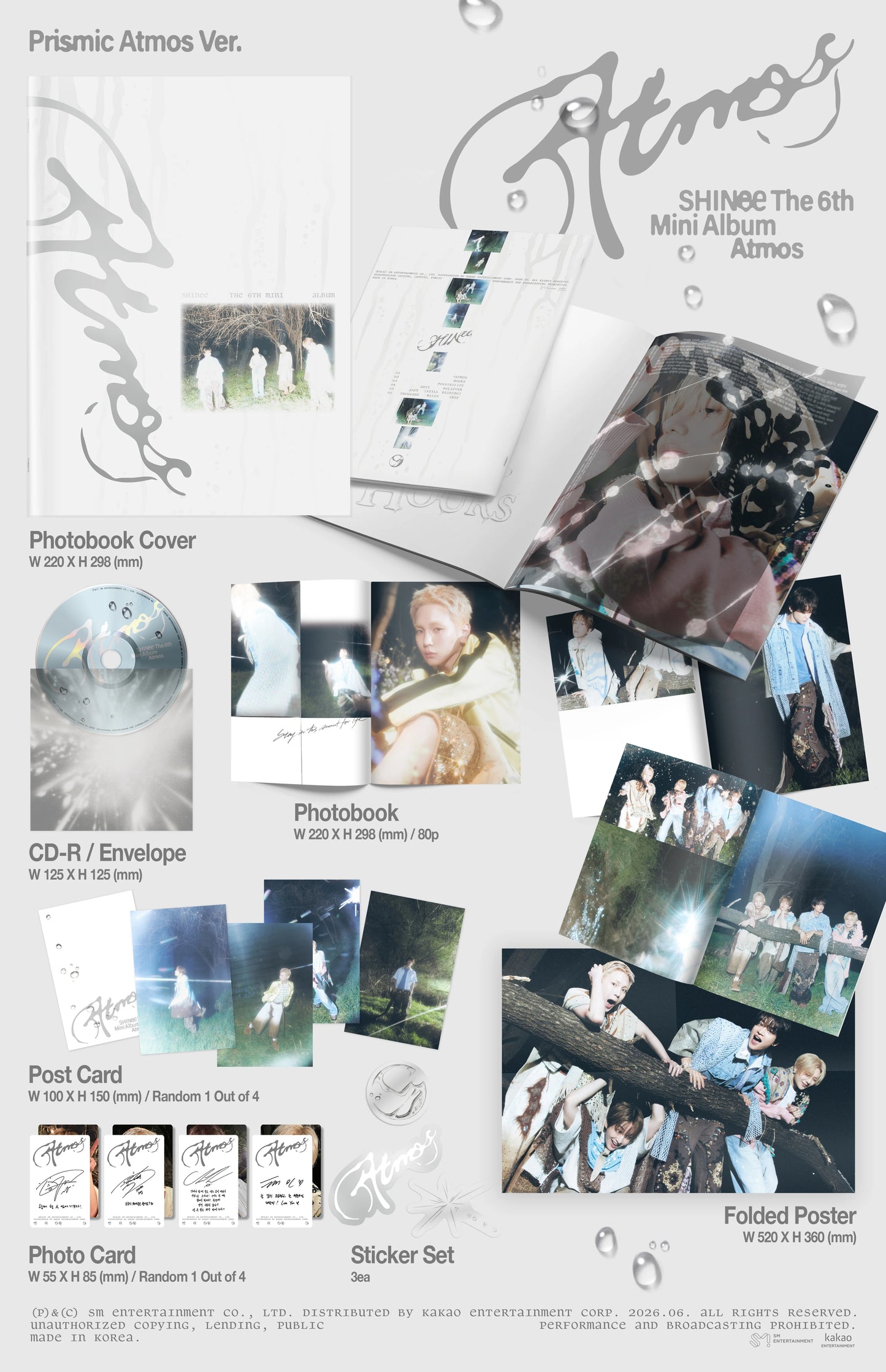 SHINEE | ATMOS (6th Mini Album) | Prismic Atmos Version