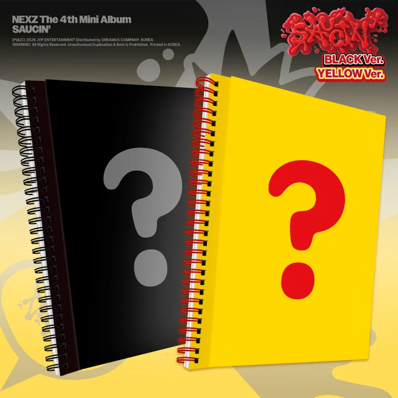 NEXZ | 4th Mini Album [SAUCIN'] Standard Version (PRE-ORDER)