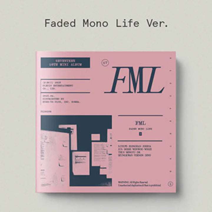 SEVENTEEN - FML (10th Mini Album)