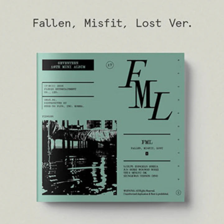 SEVENTEEN - FML (10th Mini Album)