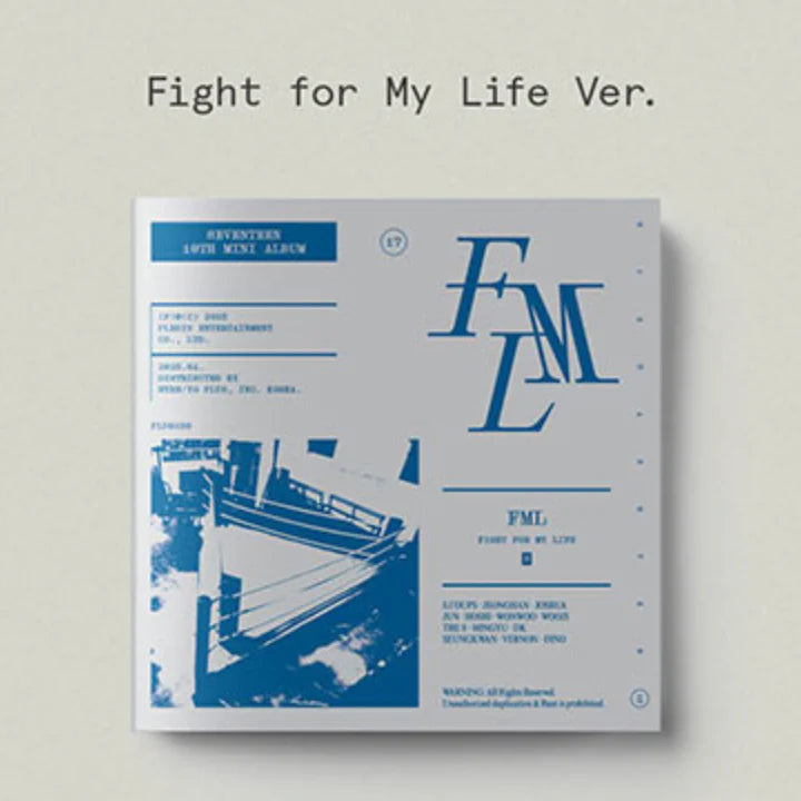 SEVENTEEN - FML (10th Mini Album)