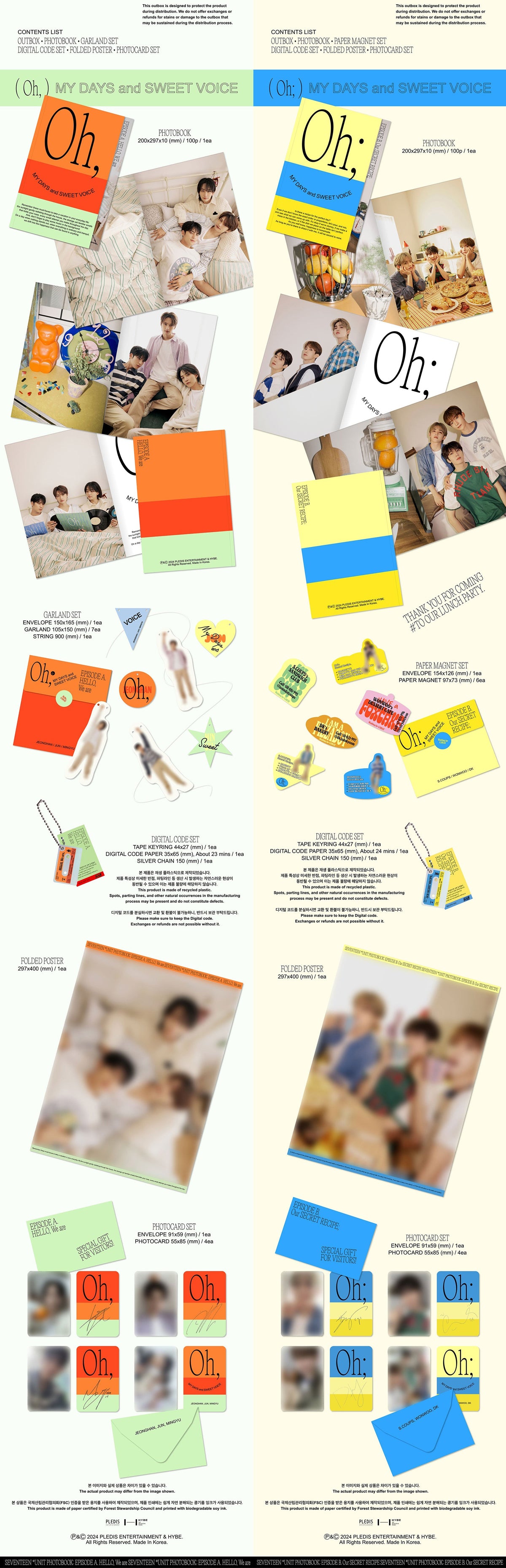 SEVENTEEN | Episode: Oh, My Days and Sweet Voice