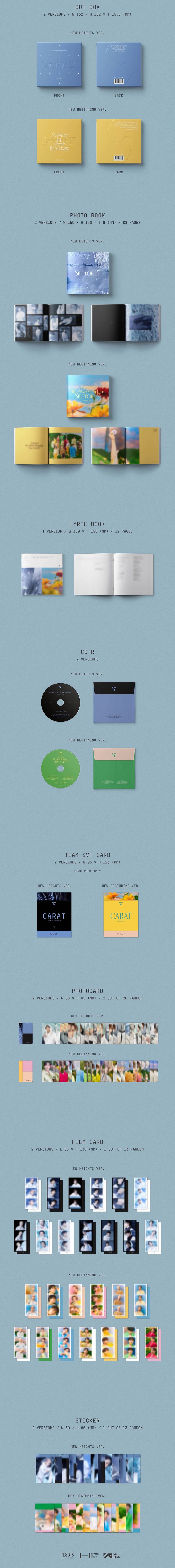 SEVENTEEN - Sector 17 [4th Album Repackage]