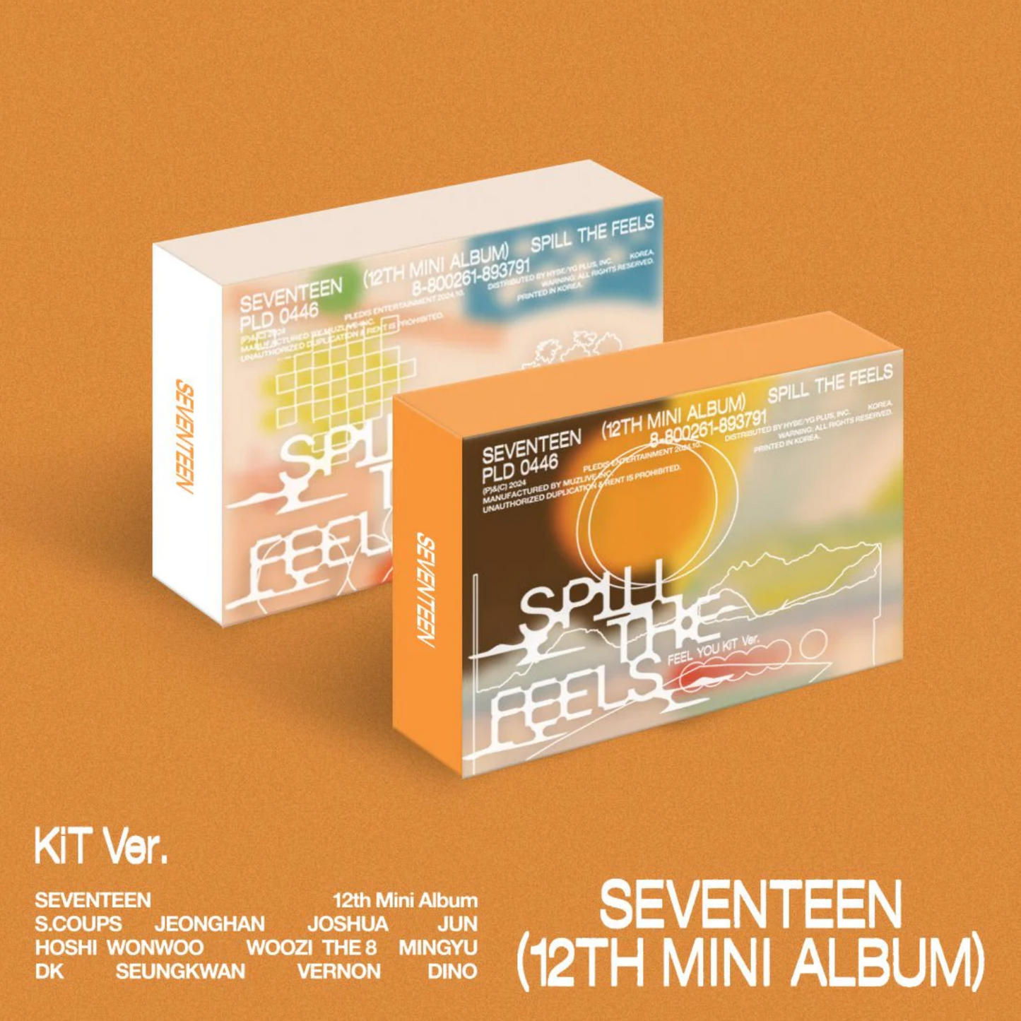 SEVENTEEN - Spill The Feels (KIT VER) [12th Mini Album]