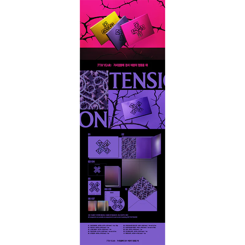 TXT | 8TH MINI ALBUM: 7TH YEAR: A MOMENT OF STILLNESS IN THE THORNS