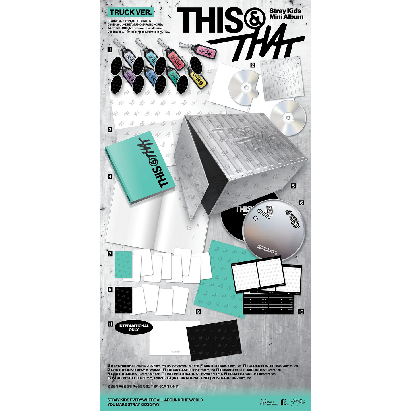 Stray Kids | 10th Mini Album [This & That] Truck Version
