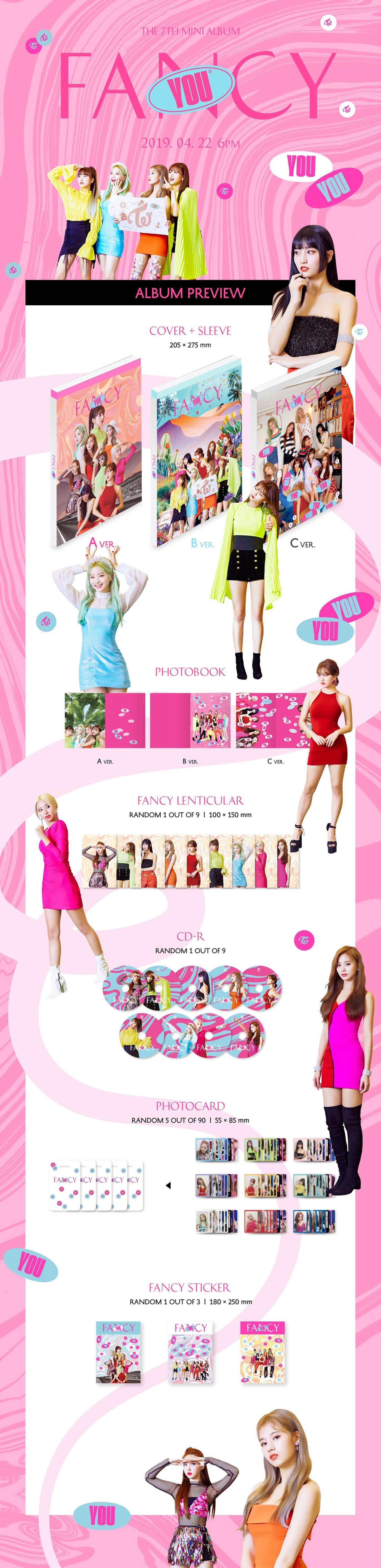 TWICE - FANCY YOU (7th Mini Album)