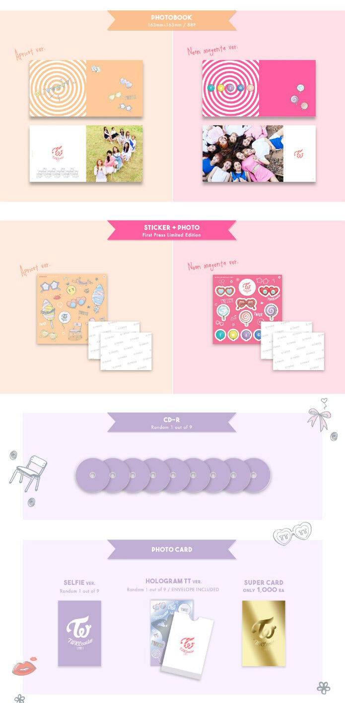 TWICE - Twicecoaster: Lane 1 (3rd Mini Album)