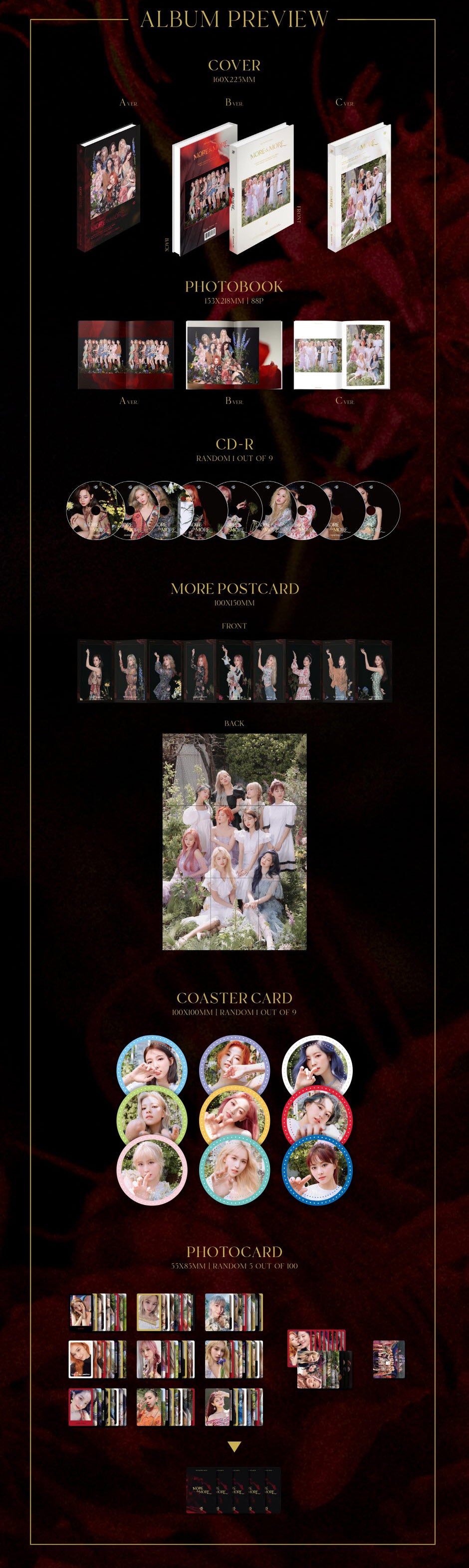 TWICE - More & More (9th Mini Albun)