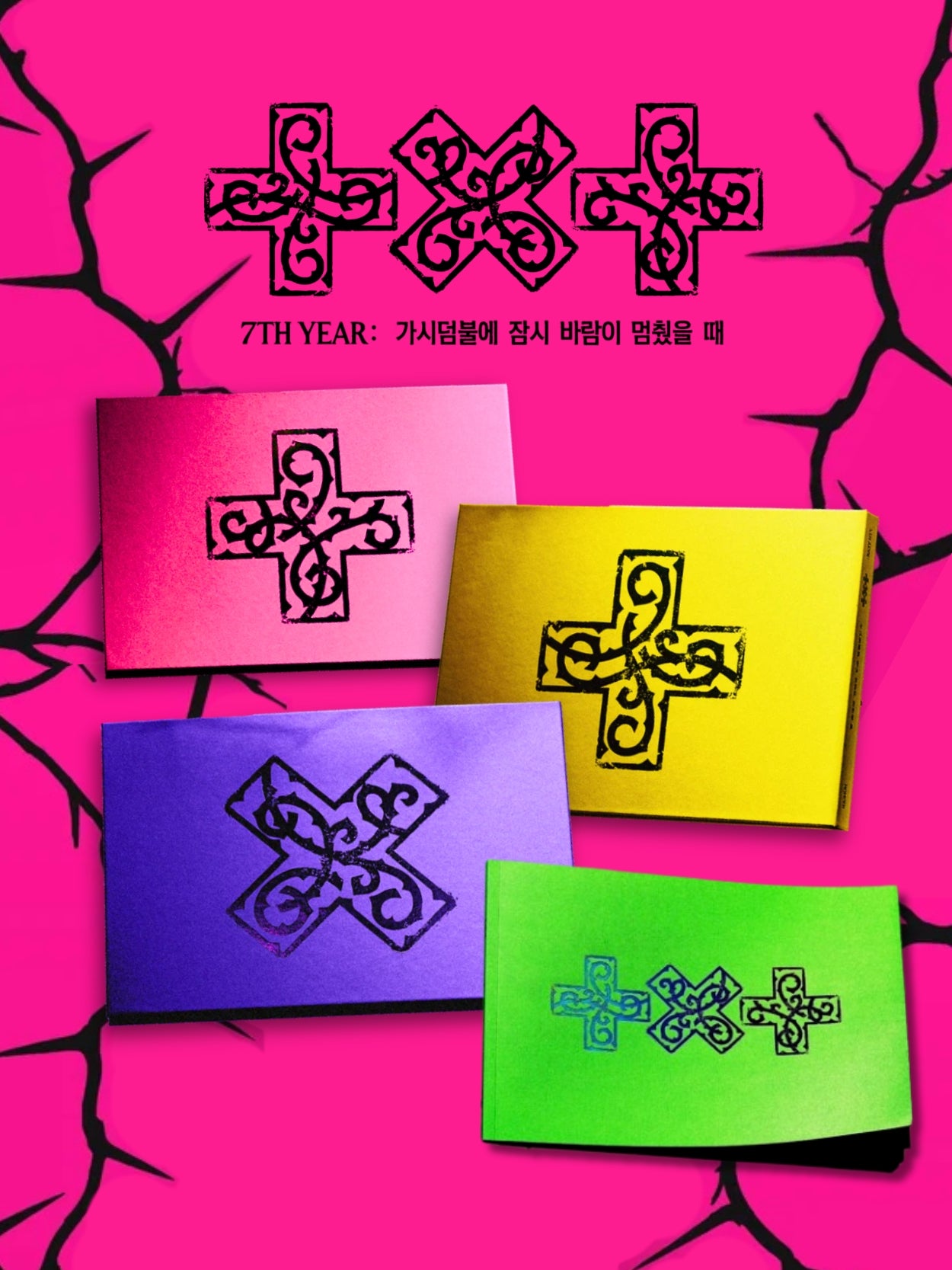 TXT | 8TH MINI ALBUM: 7TH YEAR: A MOMENT OF STILLNESS IN THE THORNS