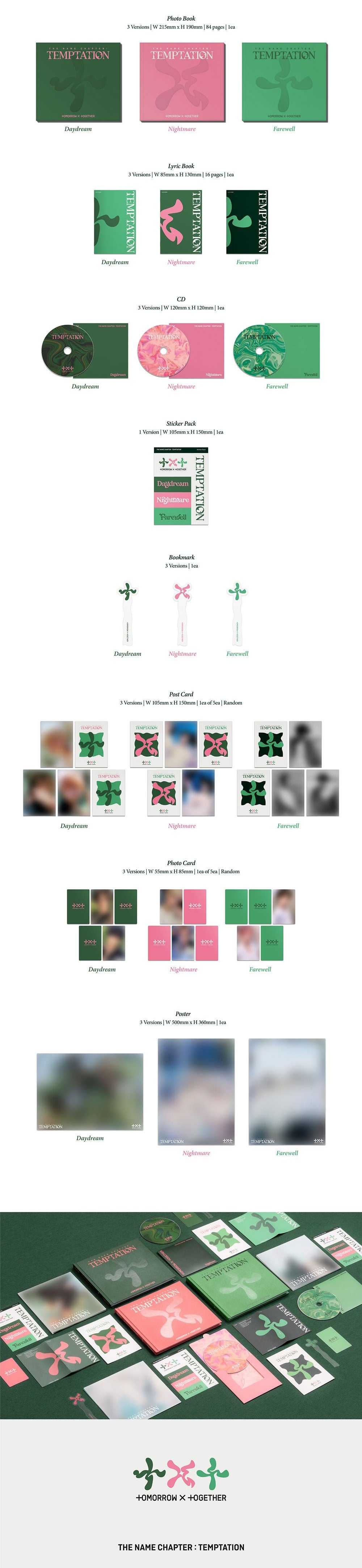TOMORROW X TOGETHER (TXT) - The Name Chapter: TEMPTATION