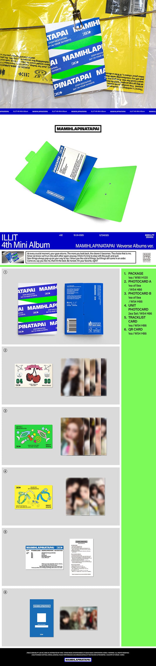 Illit | MAMIHLAPINATAPAI (4th EP) | Weverse Version