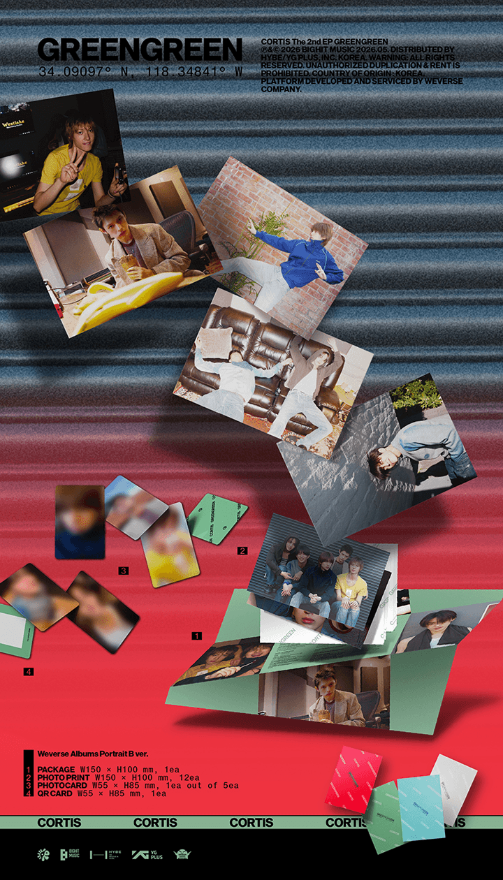Cortis | GREENGREEN (2nd EP) | Weverse Album Version