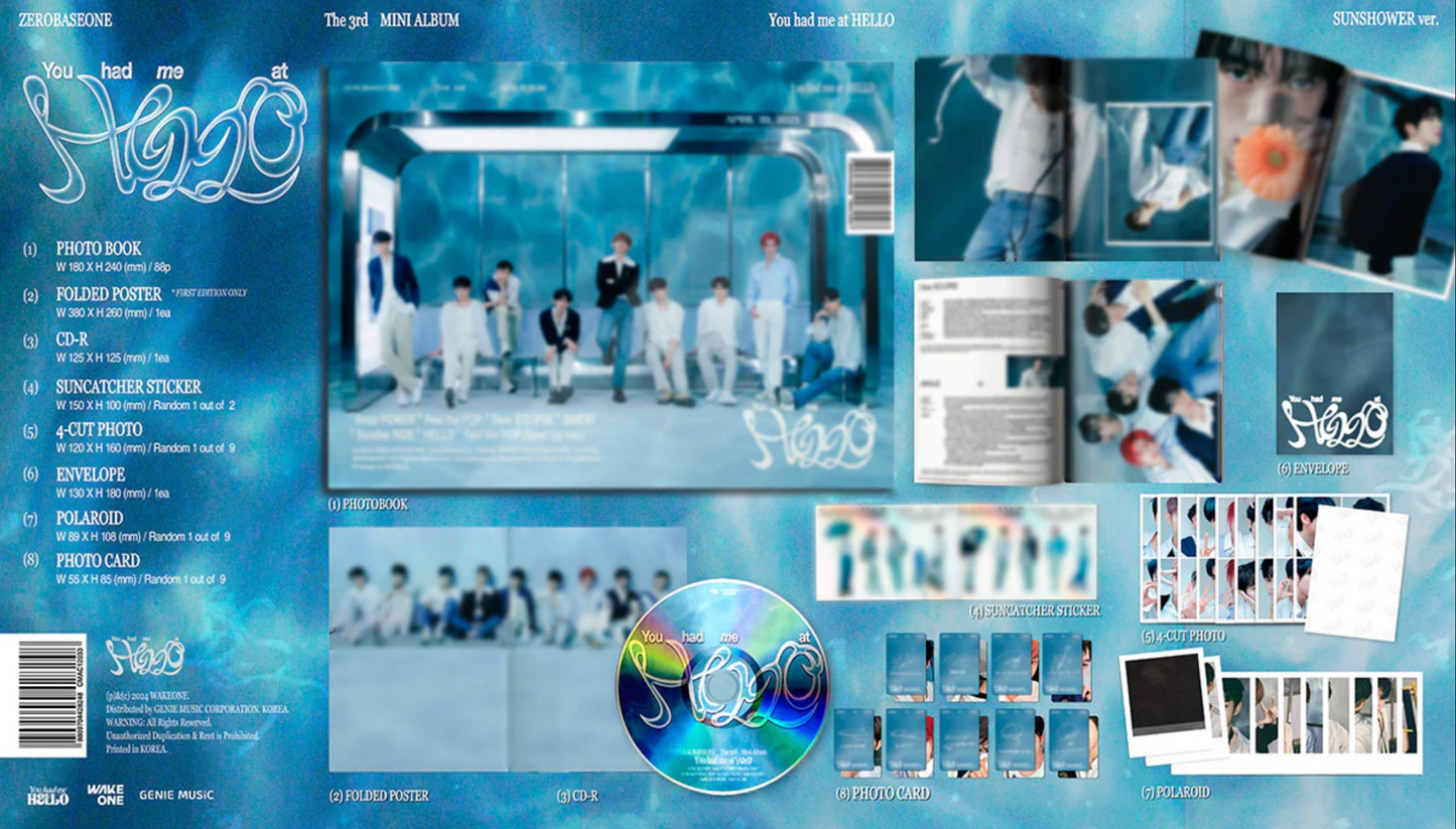 ZEROBASEONE - You Had Me At Hello (3rd Mini Album)